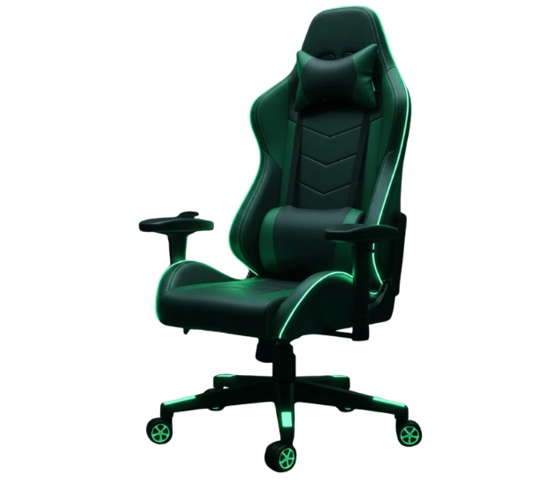 Silla Gamer Verde Esmeralda PRO
